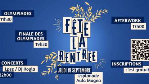 Fête la rentrée : un incontournable !